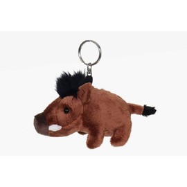 Cornelißen Wild Boar Plush Key Ring Brown 12 cm Animal Animals Keiler, brown