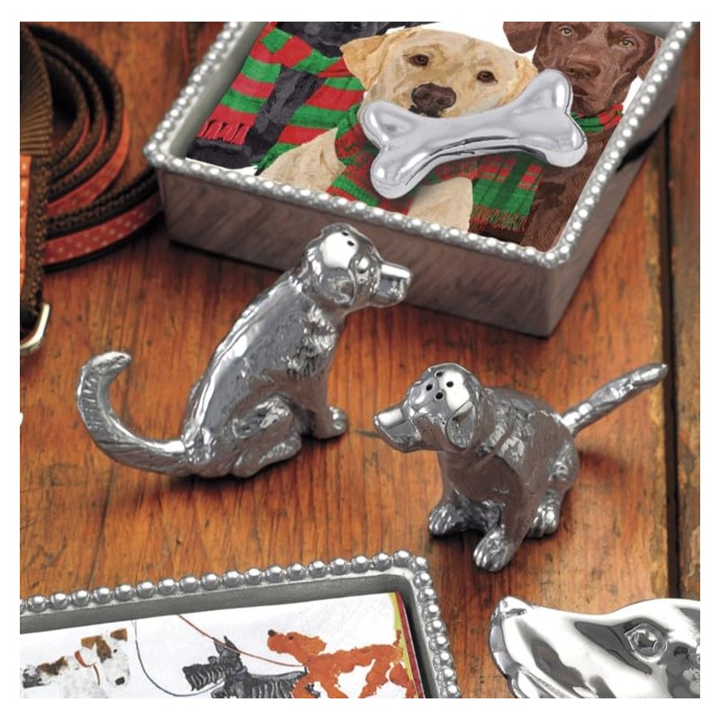 Mariposa Labrador Salt and Pepper Set
