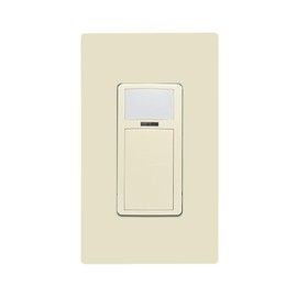 Leviton Smart Wallbox Sensor, PIR 15A Switching, 120-277VAC, App Configurable with The Smart Sensor App, ODS15-IDI, Ivory