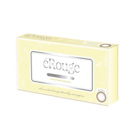 エルージュ eRouge シアーブラウン ±0.00 6枚入り