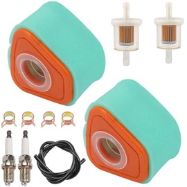 Hippotech 595853 Air Filter Replacement for Briggs Stratton 597265 115P02 115P05 123P02 123P07 125P02 125902 Lawn Mower Fits Briggs 597265 & 597266 Air & Pre Filter Kit