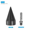 PATIKIL 50mm Firewood Log Splitter Drill Bit, Removable Drill Bits