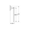 Grohe BAU Cosmopolitan Towel Ring, 40460001, Chrome