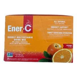 Multivitamínico Ener-C en Polvo Sabor Naranja 1000mg Vitamina C 30 Sobres                                                                             