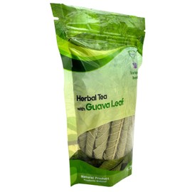 Guava Leaves, Quiere Te, 1.76 Oz (50 Grams), Up to 20 Cups, Dried Whole Leaves, Psidium Guajava, Guava Herbal Loose Leaf Tea, Resealable Bag, Product From Mexico, 100% Natural