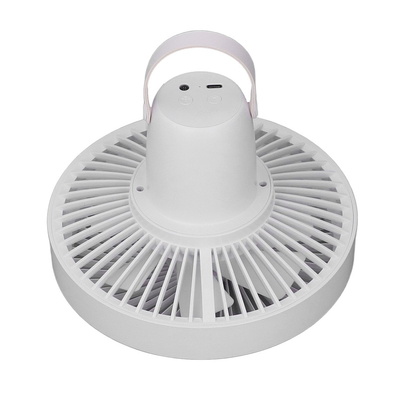 Portable Tripod Stand Fan USB Rechargeable Camping Hanging Fan with