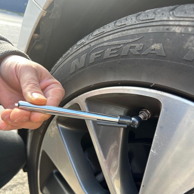 alca Pneumatic Tyre Pressure Gauge Pencil, Air Pressre Tester Universal