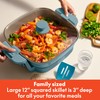 bella Make & Take Electric Skillet, Fits-anywhere™ kitchenware, EverGood™ Ceramic