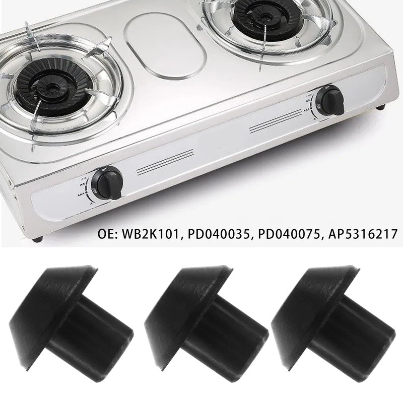 VGOL 16PCS Grate Rubber Feet Compatible with Viking Series Cooktops