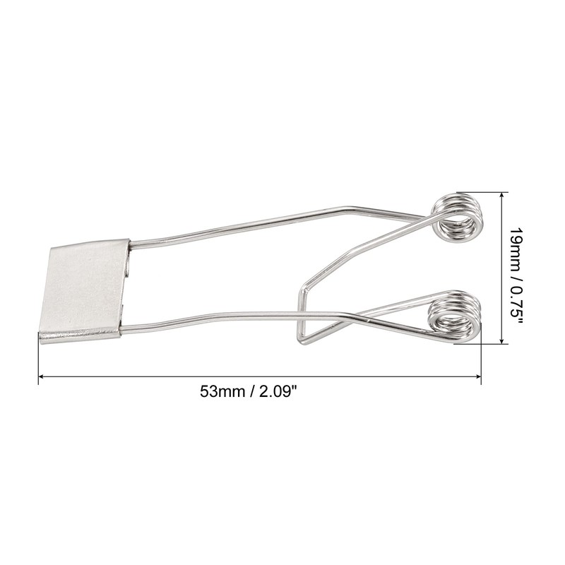 PATIKIL 53x19mm Downlight Spring Clips, 20 Pack Emitting Diode Recessed