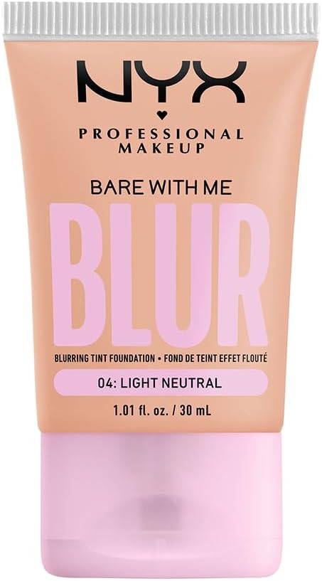 NYX Professional Makeup, Bare With Me Tint Blur, Base Rostro, Golden