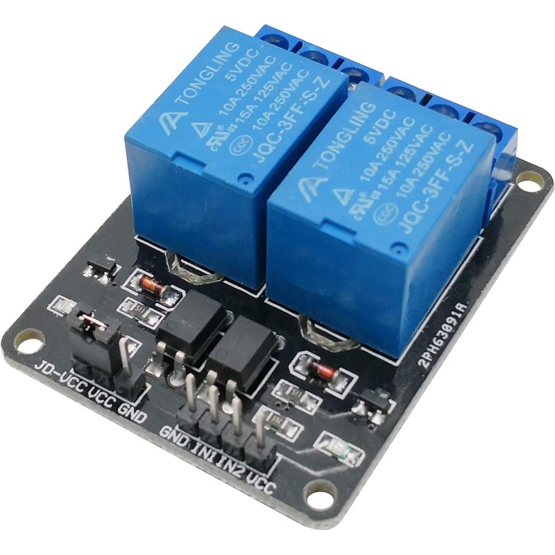 5V 2 Channel Relay Module Arduino PI ARM AVR DSP