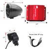 XYC UTV,ATV, Anti-Theft Bluetooth Motor Remote 3" Motorcycle Waterproof Bluetooth