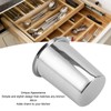 TOPINCN Stainless Steel Utensil Holder, Multifunctional Design Large Capacity Organizer
