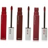 Labial líquido indeleble Matte Ink Top 3 Maybelline, 3 piezas