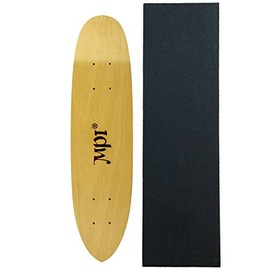 Vintage MPI Old School Skateboard Deck Light Wood Kicktail Cruiser with Griptape
