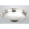 Silber Tischkultur Gallery Tray Round Small Decorated Diameter 21.0 cm