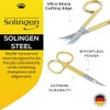 CS05 3 1/2" Professional Gold Plated Cuticle Scissors