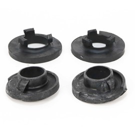 4 x Upper & Lower Spring Pad Spring Rubber Rear Axle