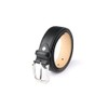 Marc Tchou Leather Belt Bussnis, black