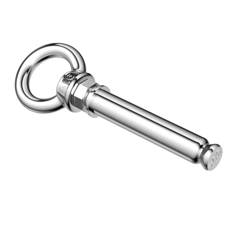 4 PCS M6*60 Stainless Steel Wall Eye Expansion Anchor Bolts