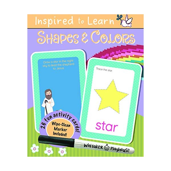 Shapes & Colors: Wipe-Clean Flash Card Set (Inspired to Learn)