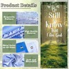 4Pcs Church Banners with Scripture for Sanctuary Wall Worship Classical