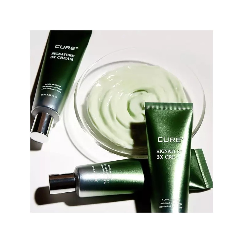 Kim Jung Moon Aloe 김정문알로에 큐어 시그니처 3X크림 50ml 2개