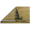 3x5 Gadsden Don't Tread On Me Wooden 100D Woven Poly