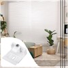 Wonderjune 6 Pcs Mount Bracket Holder for Pleated Cellular Shades