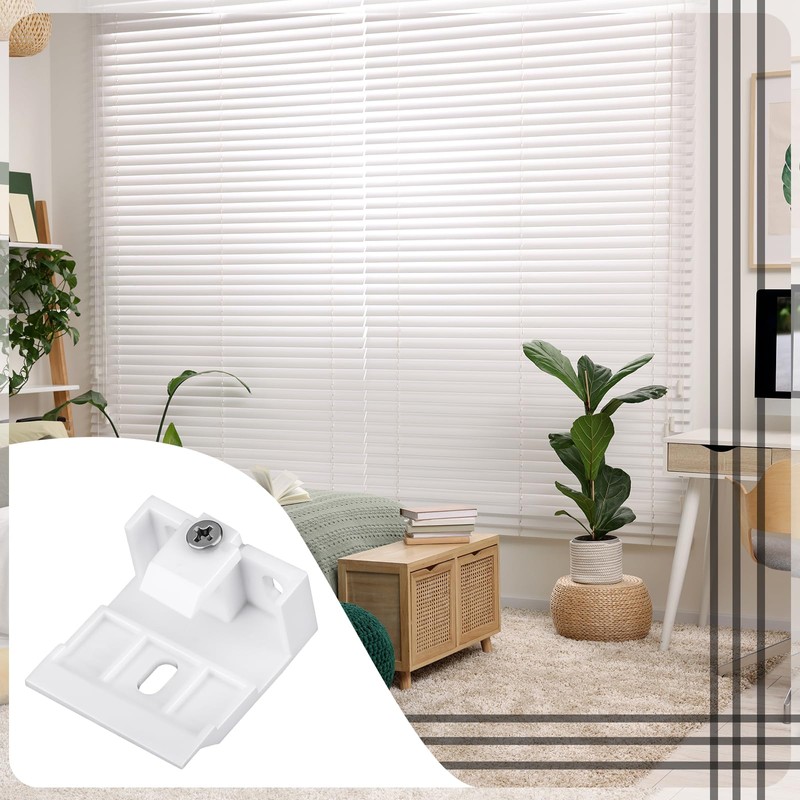 Wonderjune 6 Pcs Mount Bracket Holder for Pleated Cellular Shades