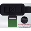 AQF Weight Lifting Hooks Straps, Non-Slip Rubber Coating Grips 8mm