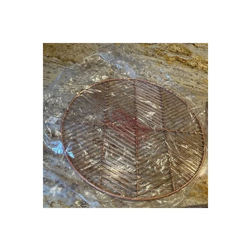 Crate and Barrel Copper Iron Wire Round Dining Table Placemats