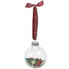Do It Yourself Clear Glass Round Ornament - Crafts for
