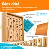Filapen Mathematical Montessori Toy, 62 Wooden Building Blocks Made of