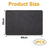 EHDWXVZM Pack of 3 Felt Insulation Mats, Heat Resistant Mats,
