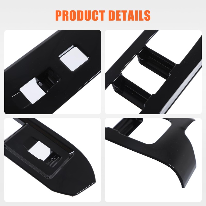 TOYCIDFG Window Control Switch Button Panel Cover Trim Compatible with