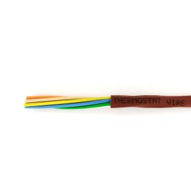 FRUDRIK Thermostat Wire - Solid Copper 18 Gauge - CL2 - Power Circuit Cable (18/3Brown, 100ft)