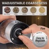 Stainless Steel Electric Salt and Pepper Grinder Set Stainless Steel