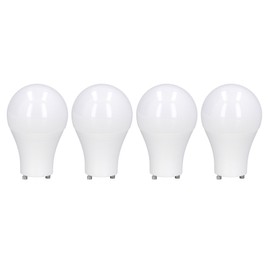 4PCS GU24 Light Bulb High Brightness Energy Saving LED A19 Light Bulb for Bedroom Office 120V