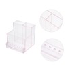 Healeved Storage Box Acrylic Makeup Organizer Brush Holder Skincare Organization