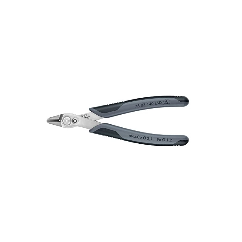 KNIPEX エレクトロニクス スｰパｰニッパｰ 140mm 7803-140ESD