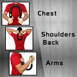 MOVEMINT Power Twister | Chest Resistance Spring Bar Exerciser (40KG/90LBS)