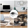PACKOVE Small Metal Storage Box with Lid Square Silver Metal