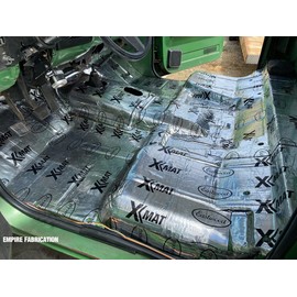 Eastwood X-Mat 5 PC 12x12 Road Noise and Heat Reducer Foam Under Carpet Door Panels Inner Walls
