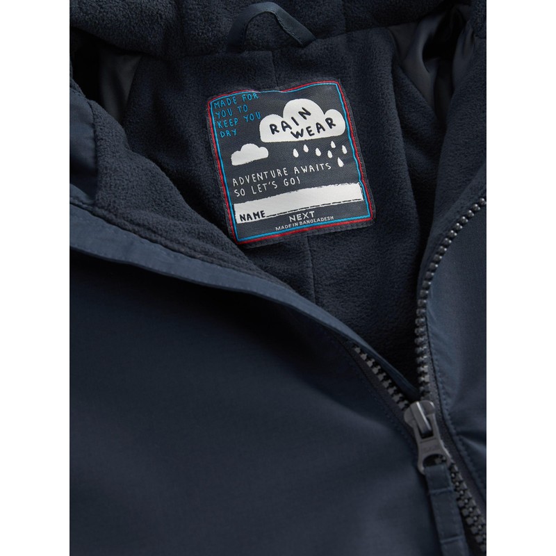 NEXT Waterproof Fleece Lined Mud Suit, navy blue