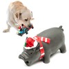 Petopedia 7" Long PIG Squeaky Dog Toys LATEX Dog Chew
