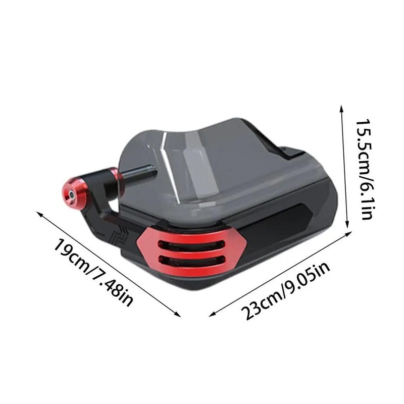Windproof Motorcycle Hand Guards Motorcycle Handlebar Handguards Horn Handle Protection
