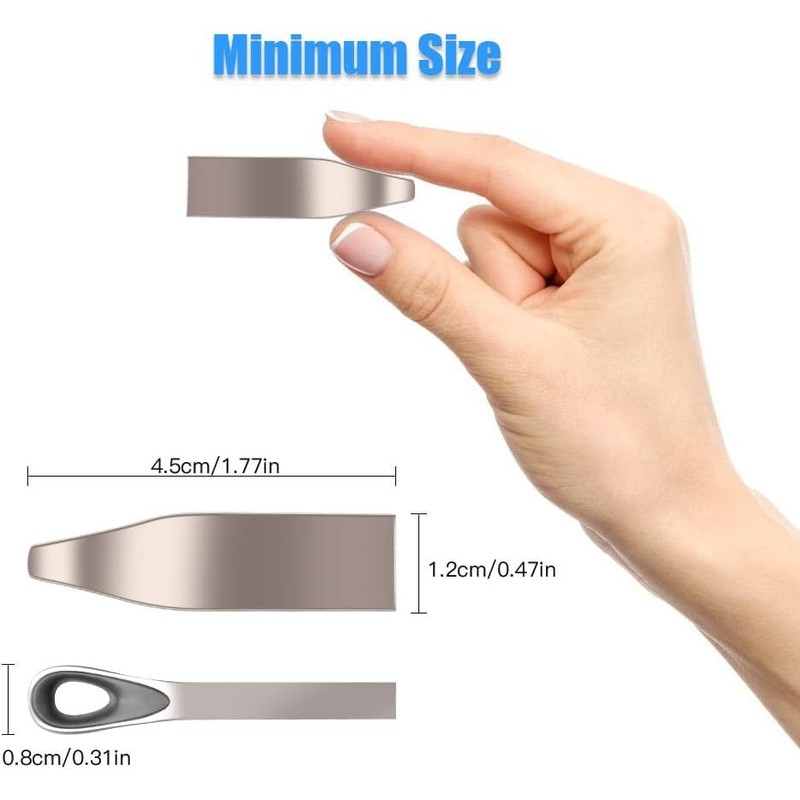 USB Stick 4 GB Pack of 5 Metal Memory Stick