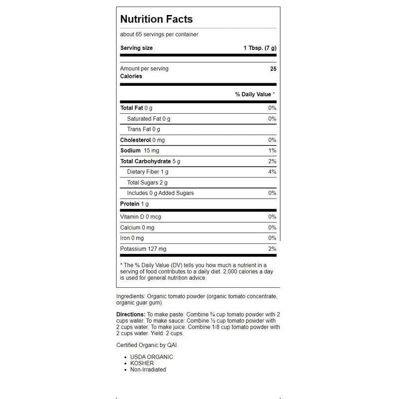 Frontier Co-op Organic Tomato Powder 1lb